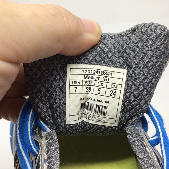 Brooks Trance 12 Blue Grey Running Shoe Size 7 - Picture 8 of 9